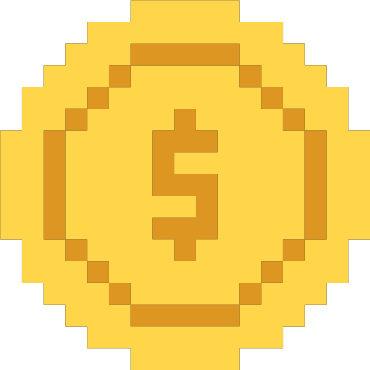 pixel coin